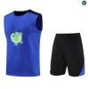 Maxmaillots Training Barcelone Ensemble Short Débardeur 2025/26 Bleu/Noir Online