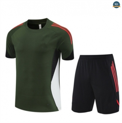 Maxmaillots Training Bayern Munich + Short 2025/26 Vert/Noir/Rouge discout