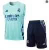 Maxmaillots Training Real Madrid Ensemble Short Débardeur 2025/26 Vert/Bleu Online