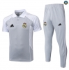 Maxmaillots Training Polo Real Madrid 2025/26 Gris/Blanc Online