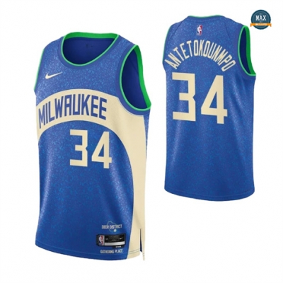 Max Maillot Giannis Antetokounmpo, Milwaukee Bucks 2023/24 - City