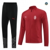 Flocage Max Veste Survetement AC Milan 2024/25 rouge pas cher fiable