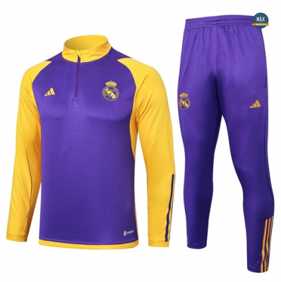 Soldes Max Survetement Real Madrid 2024/25 Violet pas cher fiable