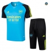 Vente Max Maillot Arsenal + Shorts 2024/25 Training lac bleu pas cher fiable