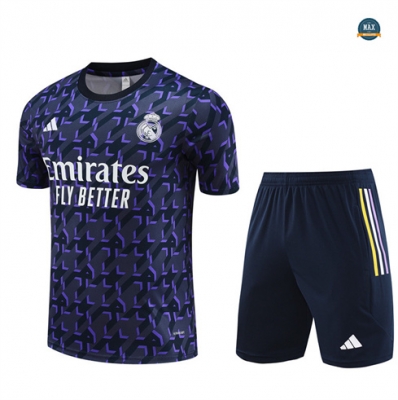 Achetez Max Maillot Real Madrid + Shorts 2024/25 Training bleu royal pas cher fiable