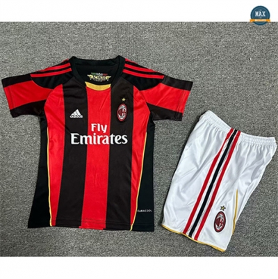 Maillots Retro 2010-11 AC Milan Enfant Domicile