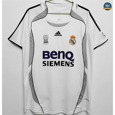 Max Maillots Retro 2006-07 Real Madrid Domicile