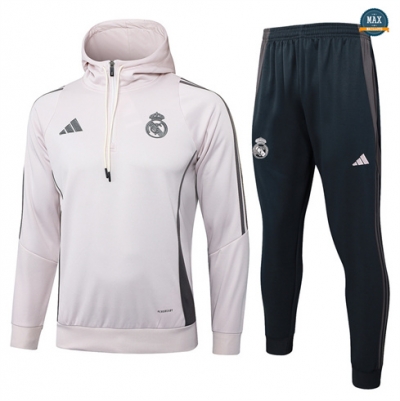 Survetement Sweatshirt à capuche Real Madrid 2024/25 rose clair