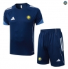 Acheter Max Maillot Training Foot Al-Nassr + Short 2025/26 Bleu Marine/Blanc