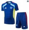 Soldes Max Maillots Training Foot Arsenal + Short 2025/26 Bleu/Jaune/Rouge