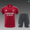 Achat Max Maillots Training Foot Arsenal Enfant + Short 2025/26 Rouge/Gris/Blanc