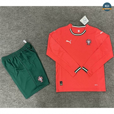 Max Maillots Portugal Enfant Domicile Manche Longue 2025/26