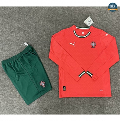 Max Maillots Portugal Enfant Domicile Manche Longue 2025/26