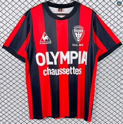 Max Maillot Retro 1977-78 OGC Nice Domicile