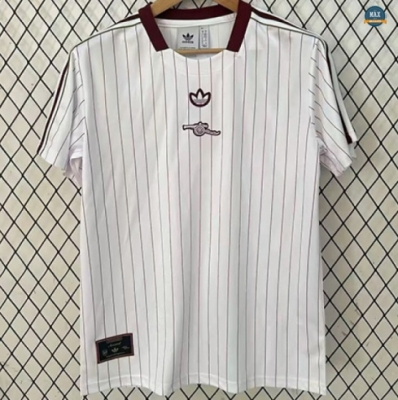 Max Maillots Arsenal retro Blanc 2025/26