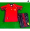 Max Maillot Retro 1998 Espagne Enfant Domicile