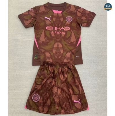 Choix Max Maillots Manchester City Enfant Gardien de but brun 2024/25