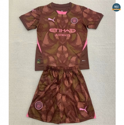 Choix Max Maillots Manchester City Enfant Gardien de but brun 2024/25