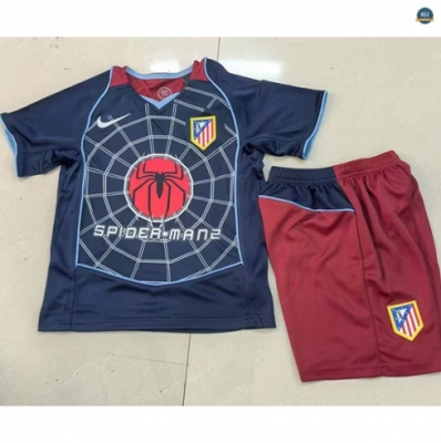 Max Maillot Rétro Atletico Madrid Enfant Exterieur 2004-05