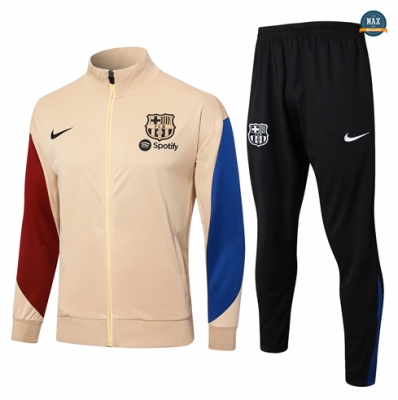Vendre Max Veste Survetement Enfant Barcelone 2024/25 jaune