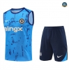 Soldes Max Maillots Training Chelsea Ensemble Short Débardeur 2024/25 Bleu Ciel