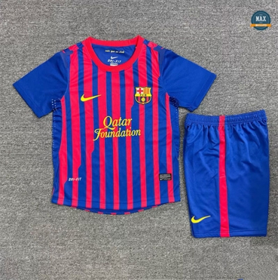 Max Maillot Retro 2011-12 Barcelone Enfant Domicile