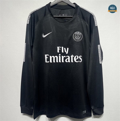 Max Maillot Retro 2017-18 PSG Third Manche Longue