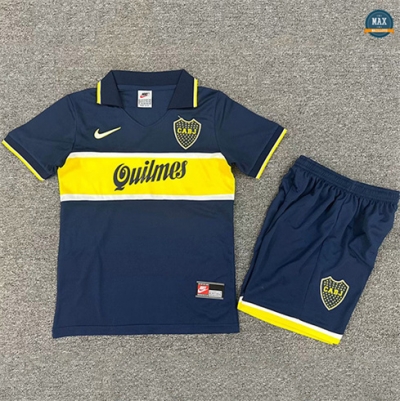 Max Maillots Retro 1996-97 Boca Juniors Enfant Domicile