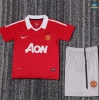 Max Maillots Retro 2010-11 Manchester United Enfant Domicile