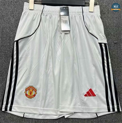 Max Maillot Manchester United Short Domicile 2025/26
