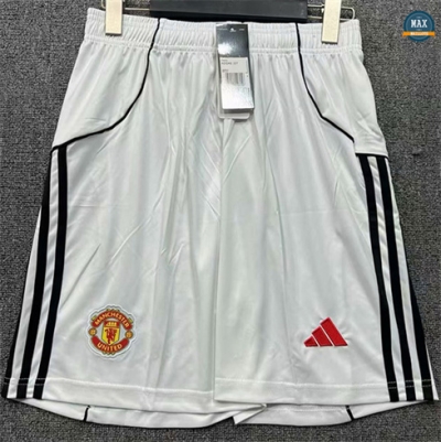 Max Maillot Manchester United Short Domicile 2025/26