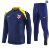 Maxmaillots Survetement Atletico Madrid 2025/26 Bleu Marine/Jaune Online