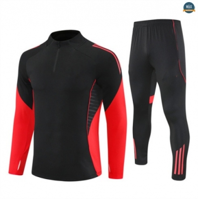 Maxmaillots Survetement Bayern Munich 2025/26 Noir/Rouge Pas Chere