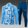 Maxmaillots Survetement Enfant Marseille 2025/26 Bleu Clair Pas chèr