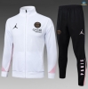 Maxmaillots Veste Survetement Enfant PSG 2025/26 Noir/Rose/Blanc Online