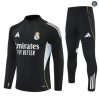 Maxmaillots Survetement Real Madrid 2025/26 Noir/Blanc/Jaune discout