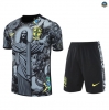 Maxmaillots Training Brésil + Short 2025/26 Doré Pas Chere