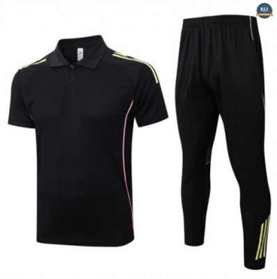 Maxmaillots Training Polo Juventus 2025/26 Noir/Jaune/Rose Pas Cher