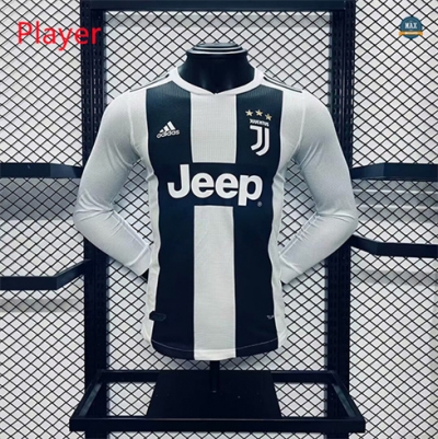 Maillot Retro 2018-19 Juventus Player Domicile Manche Longue