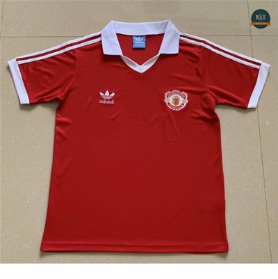 Max Maillots Classic 1980 Manchester United Domicile