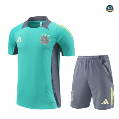 Flocage Maillot Training Ajax Enfant + Short 2024/25 Vert