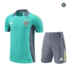 Flocage Maillot Training Ajax Enfant + Short 2024/25 Vert