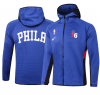 Max maillot Veste à capuche Philadelphia 76ers - Bleu