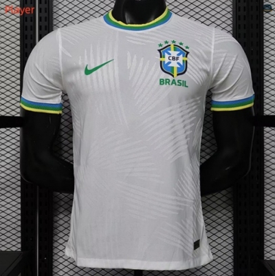 Max Maillots Player Version 2026/27 Brésil spéciale Blanc