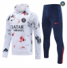 Survetement Sweatshirt à capuche Paris Saint Germain 2024/25 Blanc