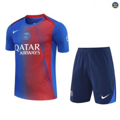 Mode‎ Max Maillots Training Foot Paris Saint Germain + Short 2025/26 Rouge/bleu