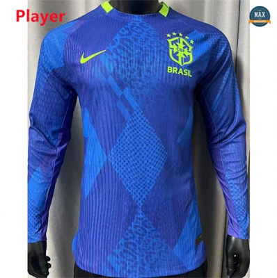 Max Maillot Player Version 2025/26 Brésil Exterieur Manche Longue