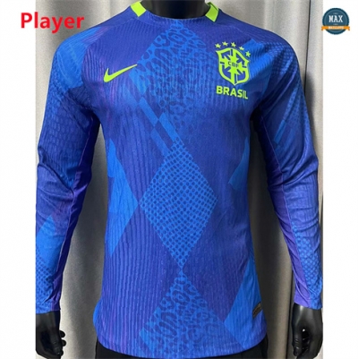 Max Maillot Player Version 2025/26 Brésil Exterieur Manche Longue