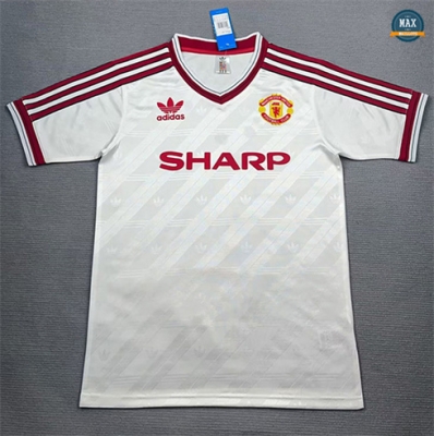 Max Maillot Rétro 1986-88 Manchester United Exterieur