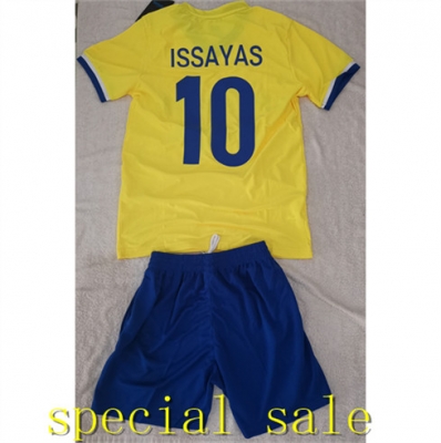 Max Maillot Suisse + short Jaune, bleu Taille: M